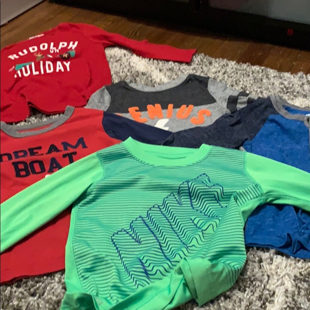 Long Sleeve Boys Tops